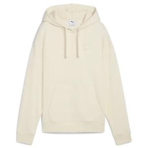 Polerón Puma Ess Elevated Comfort Hoodie Fl Blanco Mujer