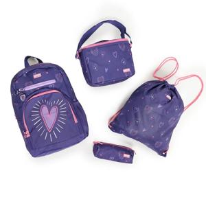 Pack Escolar Mochila, Lonchera, Estuche y Bolsa YAMP