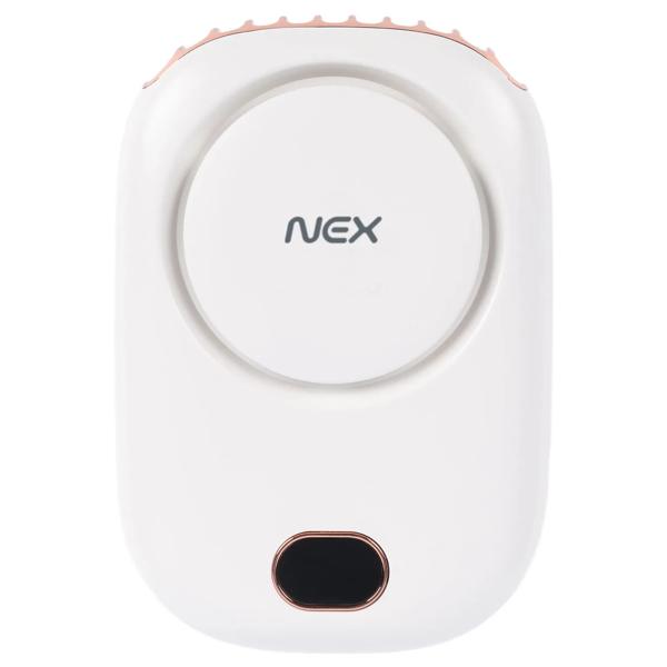 Ventilador recargable USB Lanyard blanco