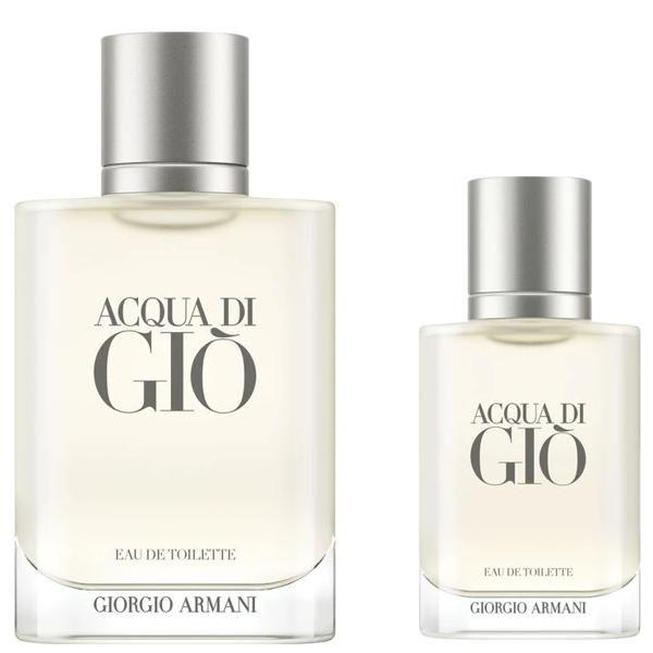 Set Perfume Acqua Di Giò EDT Hombre 100ml + 30ml Giorgio Armani