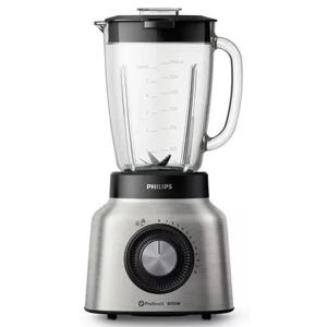 Licuadora Philips HR2139/80 800W con Vaso de Vidrio y Aluminio
