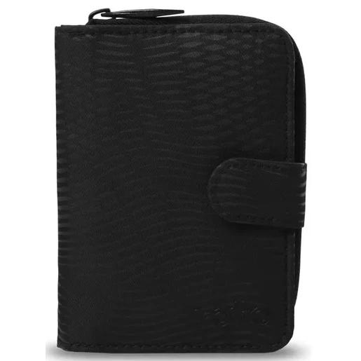 Billetera Texture Twi con RFID Blocker Negra