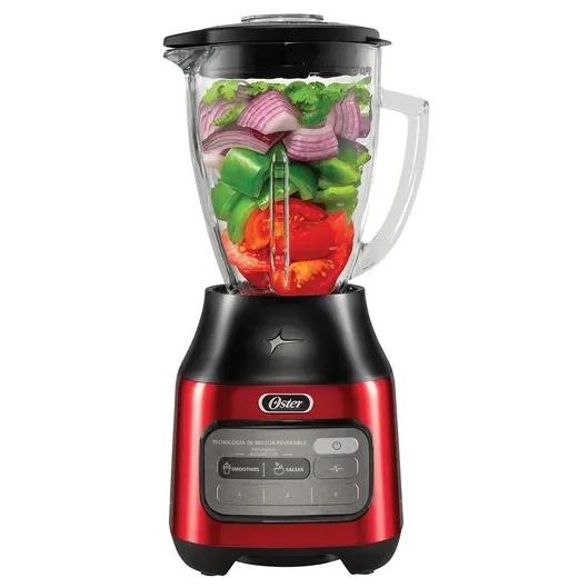 Licuadora Oster Reversible 3 Velocidades + Pulso Color Rojo