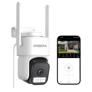 Cámara de Seguridad Anberx K2 IP 5MP WiFi Exterior 360°
