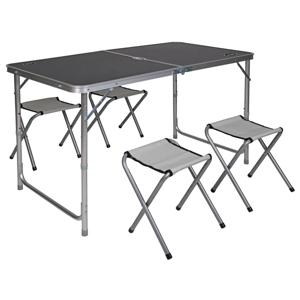 Mesa plegable + 4 pisos plegables Outback