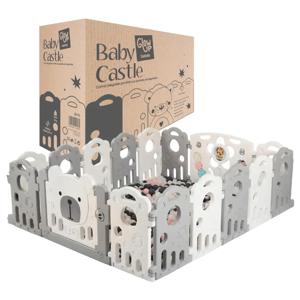 Corral Plegable Bebé GlowUp 155x92cm Grande 16 Paneles