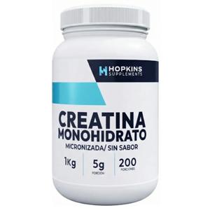 Creatina Monohidrato Micronizada 1kg Hopkins Sin Sabor