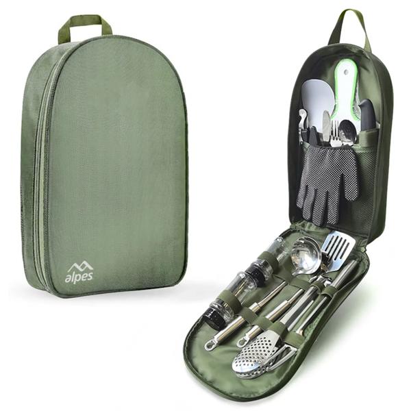 Kit accesorios cocina camping