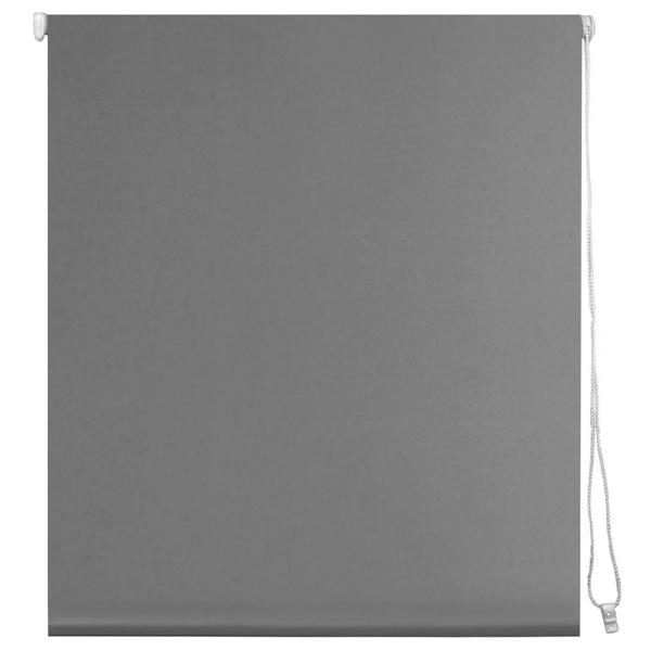 Cortina roller blackout 150x165 cm gris oscuro Cotidiana