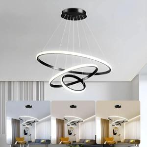 Lámpara de Techo LED Colgante Iluminación Moderna Regulable