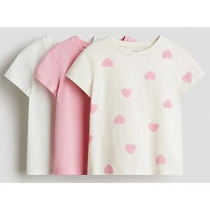 Pack de 3 poleras de algodón