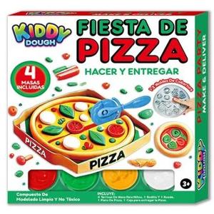 Fiesta de Pizza con Masitas Kiddy Dough