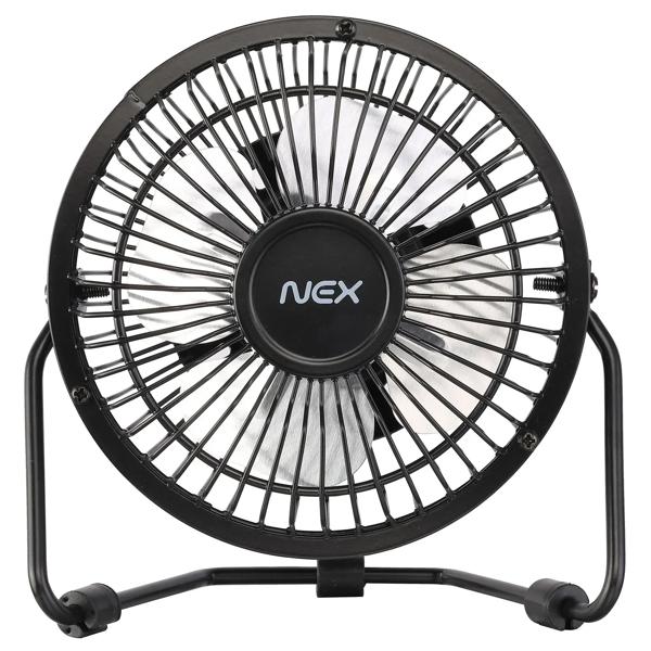 Ventilador USB negro 4''