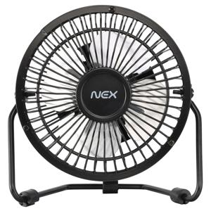 Ventilador USB negro 4''