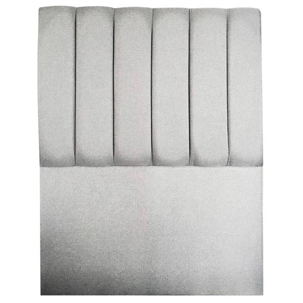 Respaldo cama Forest gris 1 plaza