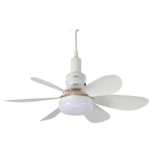 Lámpara con ventilador 40W blanco