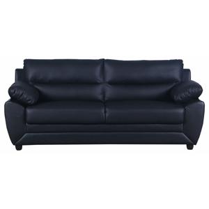 Sofá 3 cuerpos Robert negro