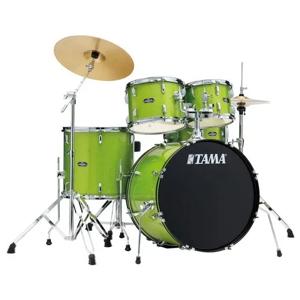 Batería Acústica Tama Stagestar St52h5c Lime Green Sparkle Verde