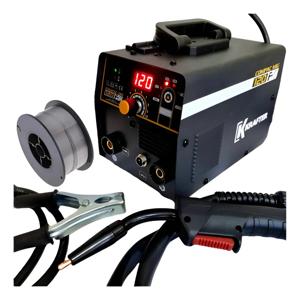 Soldadora Mig Krafter Fx 120 Sin Gas Incluye Alambre