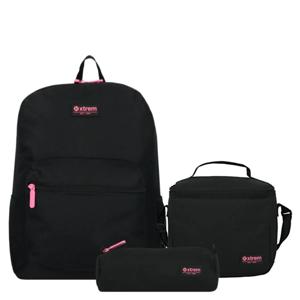 Triple Pack 6Xt Mochila, Lonchera y Estuche XTREM