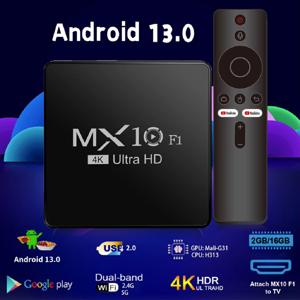 TV Box MX10 F1 Android 13 4K