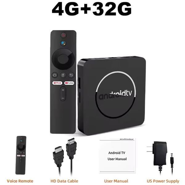 TV Box Allwinner H313 Q10 Android 14, HDR10, Wifi, Dual BT5.0, 4Gb, 32Gb