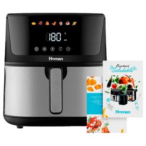 Freidora de Aire Homen 8 Litros Touch Air Fryer