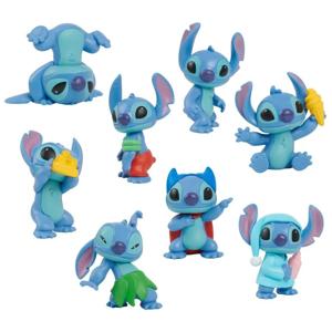 Set de 8 Figuras Stitch Lilo & Stitch