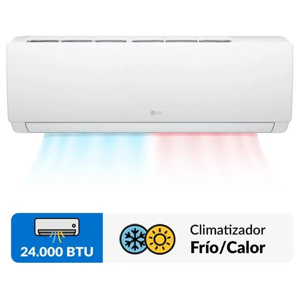 Aire Acondicionado Split Dualcool Pro Inverter 24.000 BTU Frio-Calor