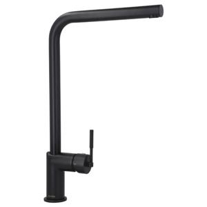 Monomando lavaplatos Amalfi negro mate