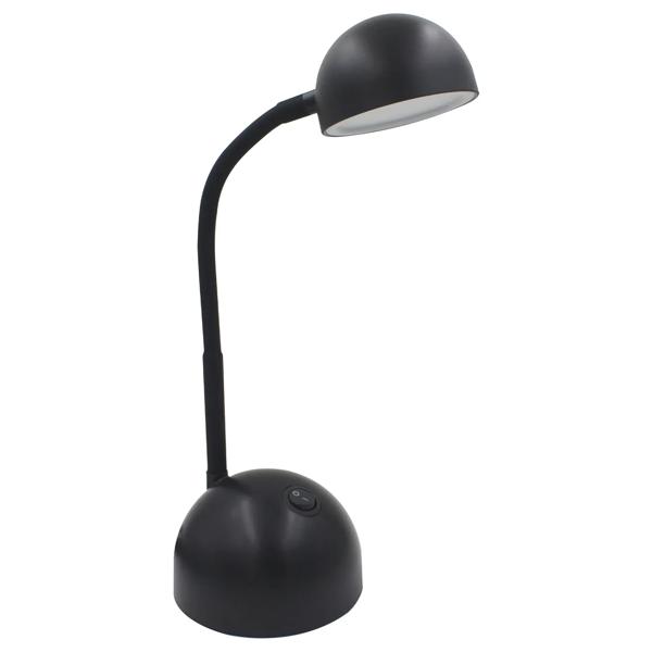 Lámpara escritorio LED luz día Gorin negro