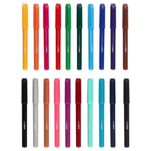 Set de 20 marcadores de colores