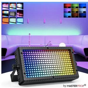 Proyector Led Carrete 288 Led Luz Rgb Estroboscópico Master G
