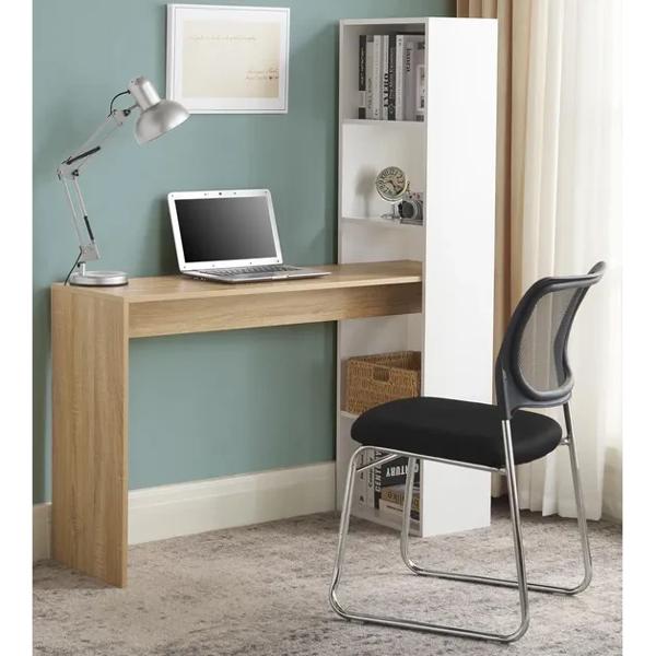 Escritorio Repisa Dubai Café/Blanco 120x144x40 cm