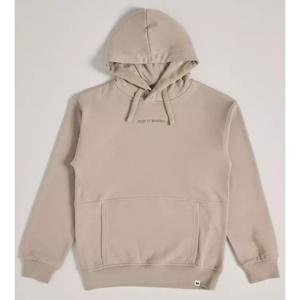 Polerón con Capucha Estampado en Espalda y Bordado