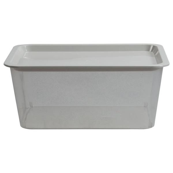 Caja organizadora gris 6 lt