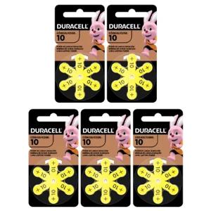 Pack 30 Pilas Auditivas Duracell Para Audífonos Tamaño 10