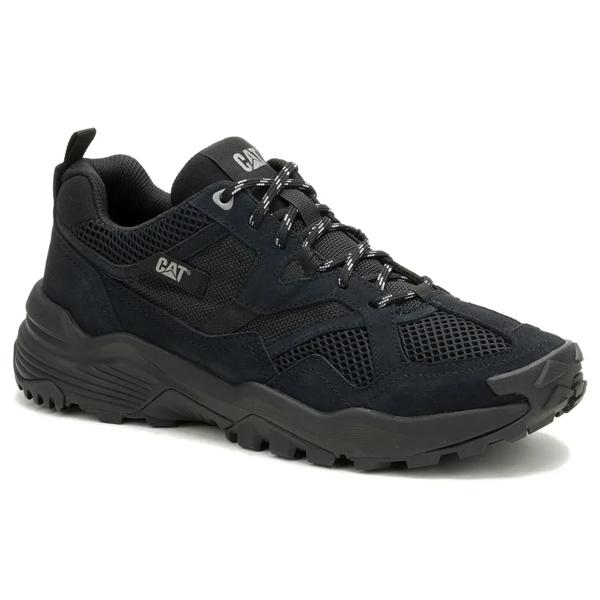 Zapatilla Hombre Grapple Suede Mesh Negro Caterpillar