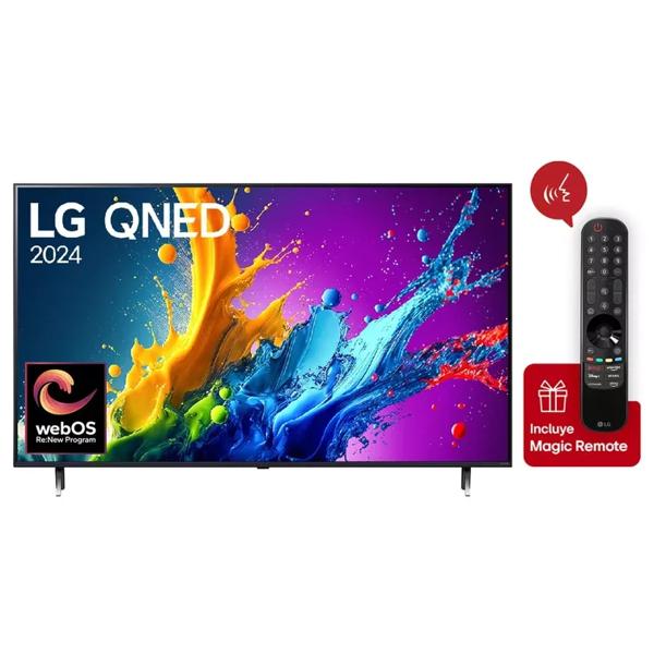 QNED Smart TV 75" 4K UHD 75QNED80TSA + Magic Remote