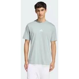 Polera Essentials 3 Tiras Tejido Jersey Verde Hombre Sportswear