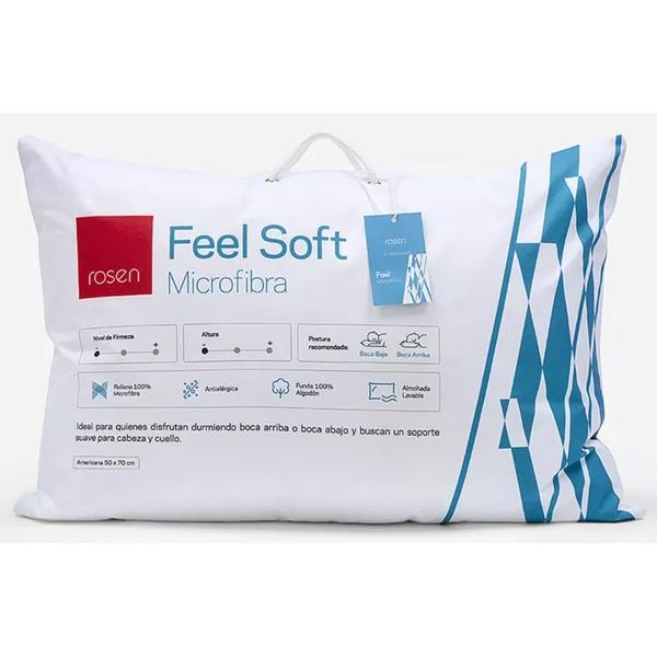 Almohada Soft Microfibra Americana 50x70 cm