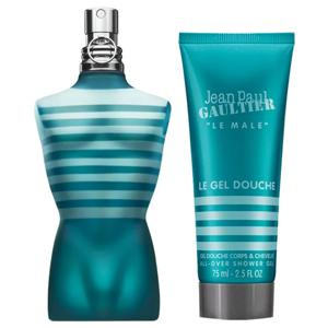 Perfume Estuche Le Male EDT Hombre 75 ml + Gel de Baño 75 ml Jean Paul Gaultier