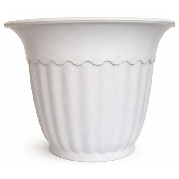 Macetero Bio Olimpo blanco 26x34 cm