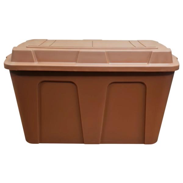 Baúl terracota polipropileno 140 lt