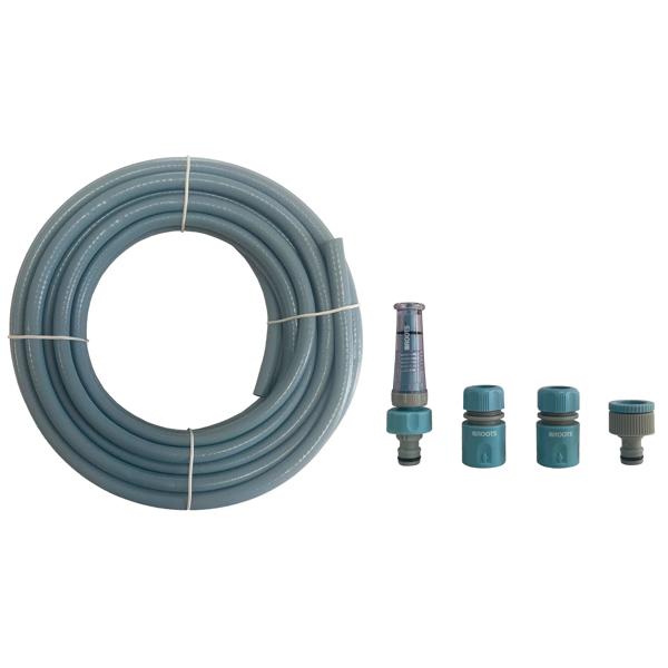 Manguera 1/2'' 15 m con acoples azul