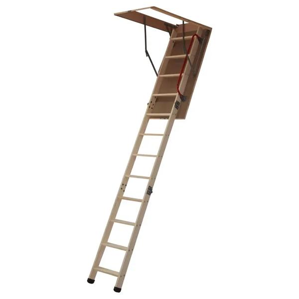 Escalera Ático Articulada Pino 60x110 cm Capacidad 150 kg
