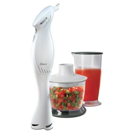 Batidora de Inmersión Oster con Picatodo 2612 Color Blanco