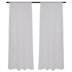 Cortina Sun Out Kids Stars 140x230 cm Gris
