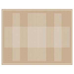 Alfombra Flatweave Flox beige 180x120 cm