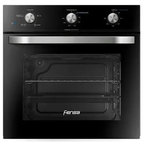 Horno Eléctrico Fensa Fhe 1130 M Negro 60 Cm Empotrable
